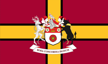 [Commericial Flag of Northamptonshire #1]