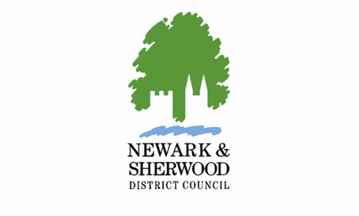 [Newark and Sherwood District Council Flag, Nottinghamshire]
