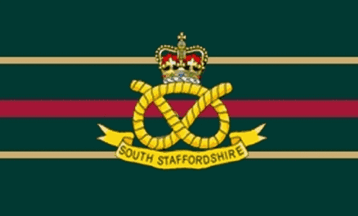 [South Staffordshire Regiment Flag - commerical]