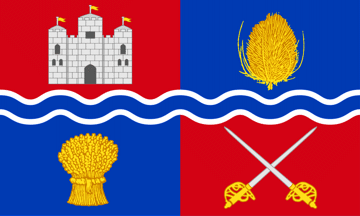 [Newbury flag]