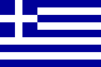 [Greek flag]