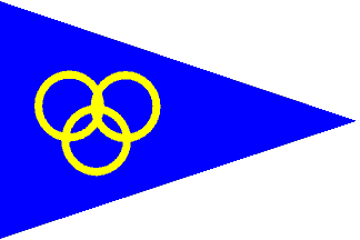 [Golden Union house flag]
