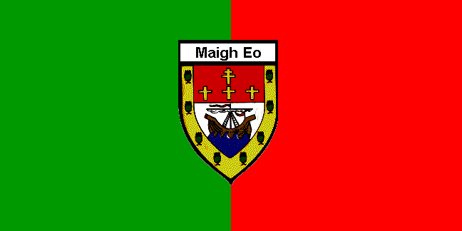[Mayo County sporting flag]