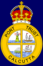 [Blue Ensign of the Port Trust of Calcutta - badge]