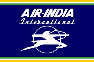 [Air India International Flag]