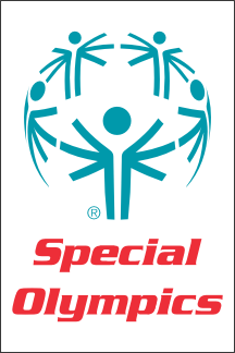 [The Special Olympics flag - Vertical version]