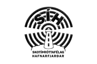 [Hafnarfjörður Shooting Club flag]