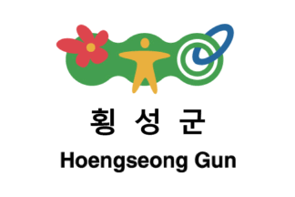 [Hoengseong County flag]