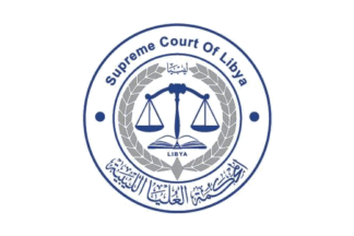 [Supreme Court of Libya flag]