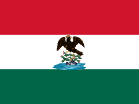 Flag of the First Mexican Empire