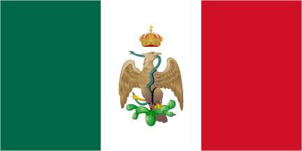 HISTORICAL ORIGINAL MEXICO FLAG (1824-1836)