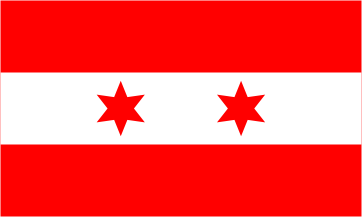 [Flag used by William Walker proclaiming the failed Republic of Sonora]