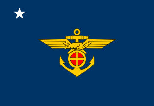 [Flag of Hirdmarinen leader]