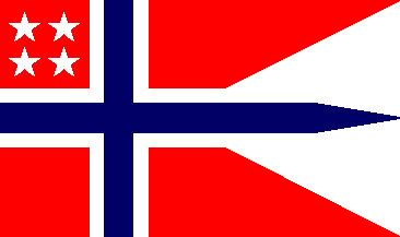 [Norwegian admiral rank flag]