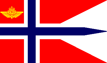 [Norway air force commander in chief rank flag]