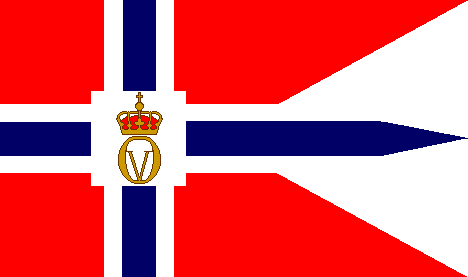 [flag of royal norwegian yacht club, 1958-1991]