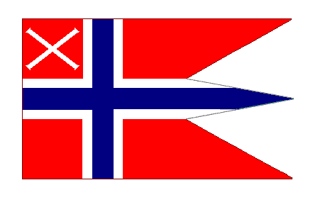 [Flag of navy chief of staff, Norway]