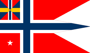 [Flag of Rear Admiral 1875]