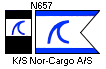 [Houseflag of Nor-Cargo]
