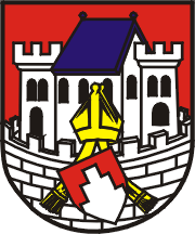 [Biskupiec coat of arms]