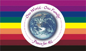 One World, One Family flag