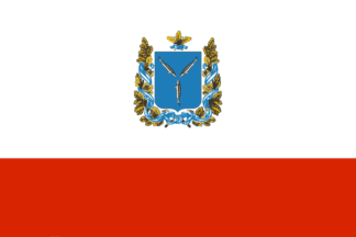 Old Flag of Saratov Region