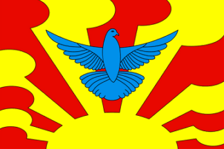 Flag of Voshodskoe (seat Voshod)