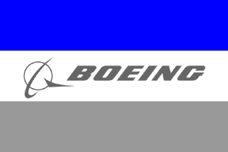 [Boeing company flag]