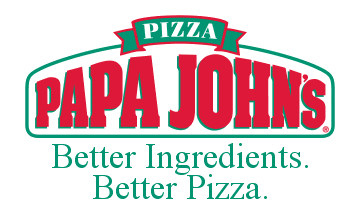 [Papa John's Pizza flag]