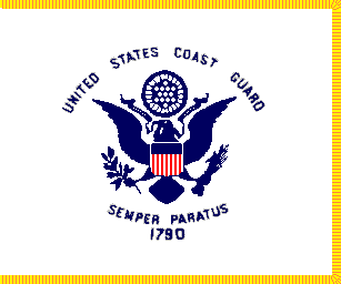 official coast guard flag