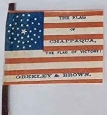 1872, Greeley & Brown President Campaign flags (U.S.)