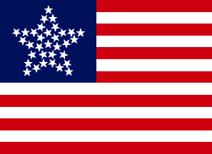 [U.S. 33 Great Star flag]