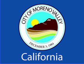 [flag of Moreno Valley, California]