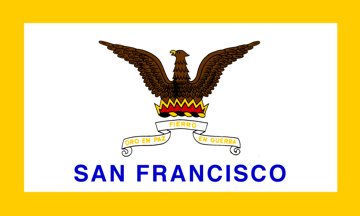[Flag of San Francisco, California]