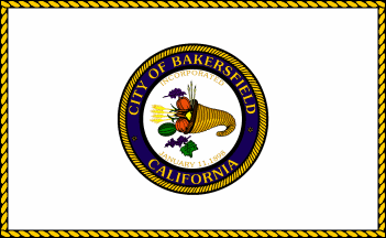 [Flag of Bakersfield, California]
