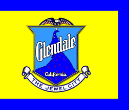 [former flag of Glendale, California]
