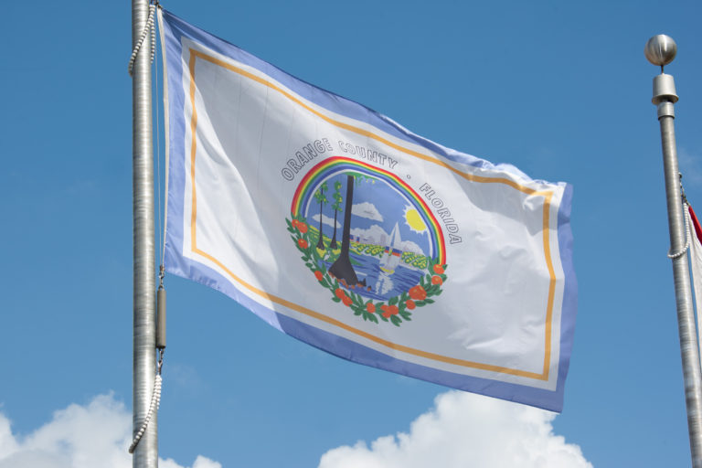 [Flag of Orange County, Florida]