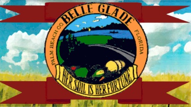 [Flag of Belle Glade, Florida]