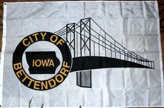 [Flag of Bettendorf, Iowa]