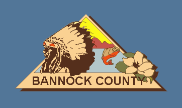 [Flag of Bannock County, Idaho]