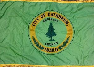 [Flag of Rathdrum, Idaho]