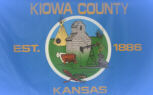 [Kiowa County, Kansas flag]