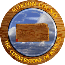[seal of Morton County, Kansas flag]