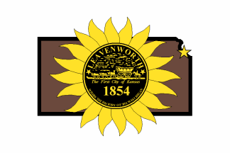 [Flag of Leavenworth, Kansas]