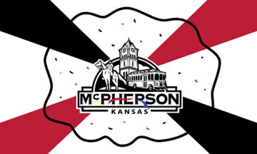 [Flag of McPherson, Kansas]