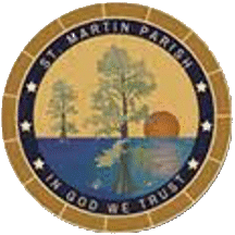 [Seal of St. Martin Parish]