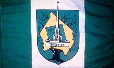 [Flag of Billerica, Massachusetts]