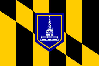 [Pre-1914 flag of Baltimore City]