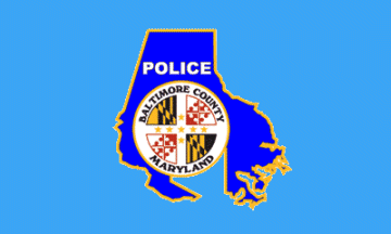 [Baltimore County Police Department flag]