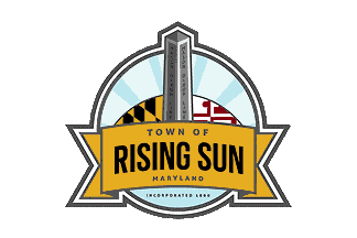 [Flag of Rising Sun, Maryland]
